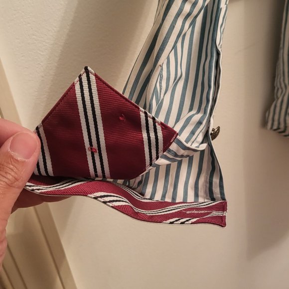 Brooks Brothers Green Stripe Oxford button down - Picture 5 of 5